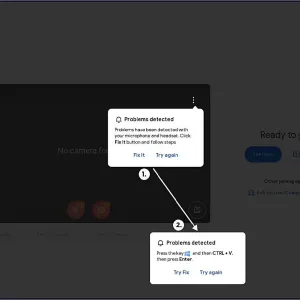 Clickfix Video Call Popup